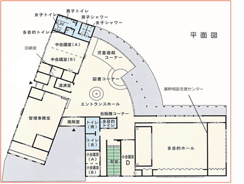 教育福祉センター　見取り図
