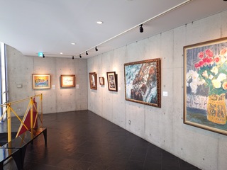 2階洋画展示室の様子