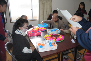 生徒が企画したレクリエーション src=