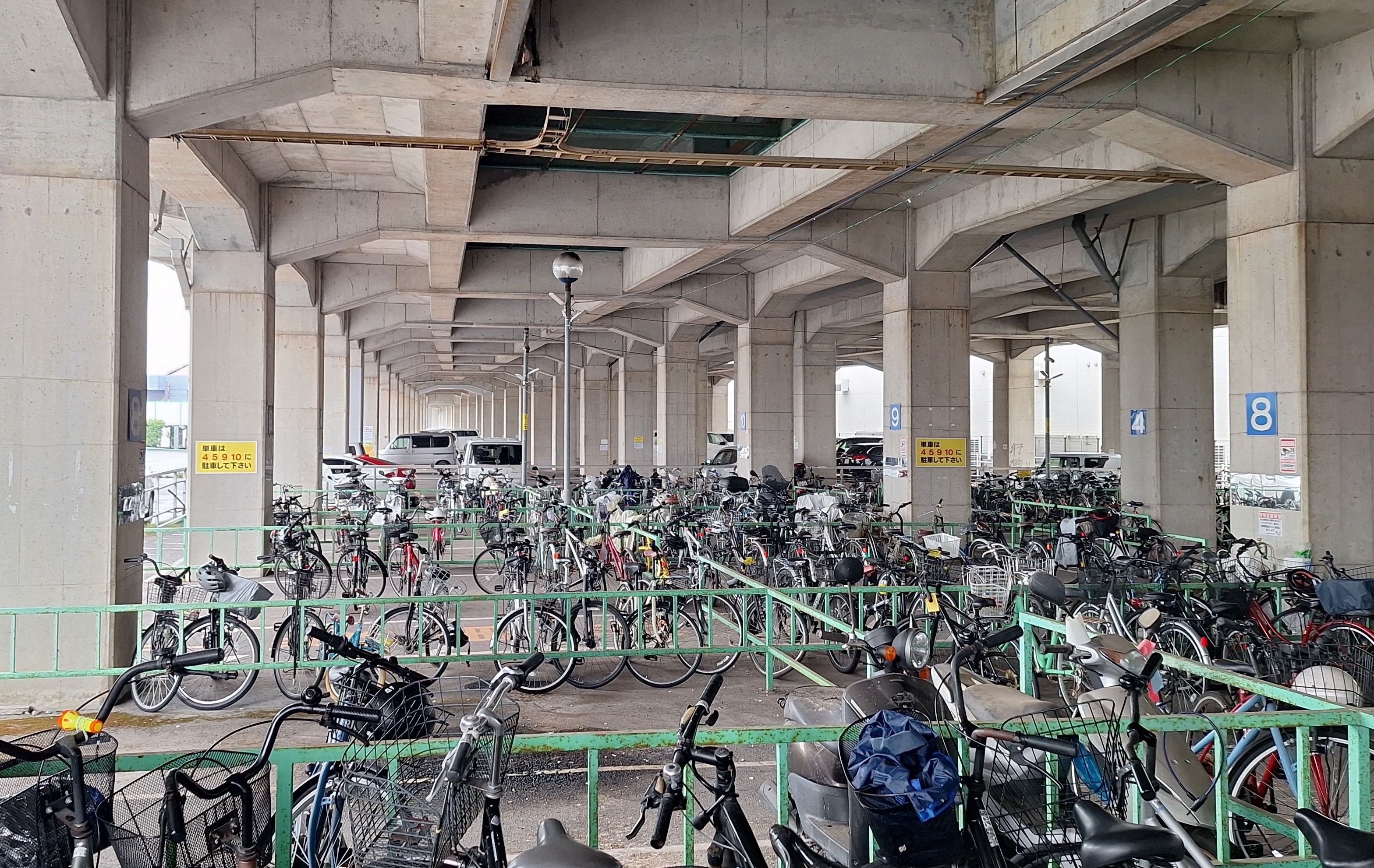 自転車処分後の様子