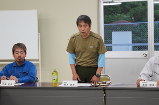 稲月委員長あいさつ