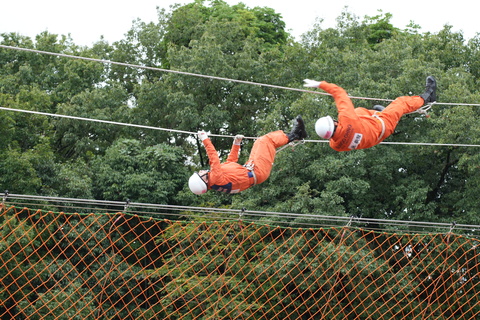 ロープ渡過