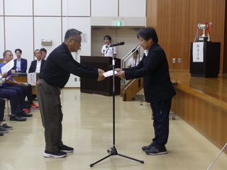 50回出場　荒川節幸氏（ソフトテニス競技）