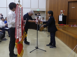 総合優勝　空手道競技