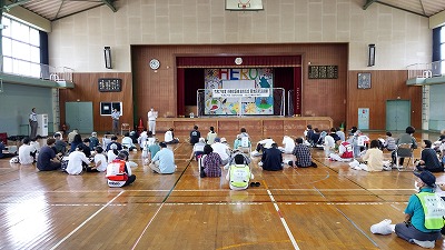 小楠南地区自主防災訓練