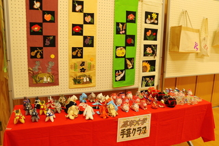 作品展示のようす 作品展示のようす