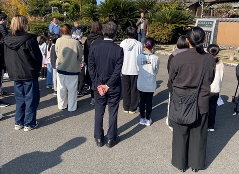 お披露目式の様子