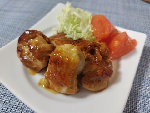 6月 鶏のカレー風味照り焼き 6月 鶏のカレー風味照り焼き