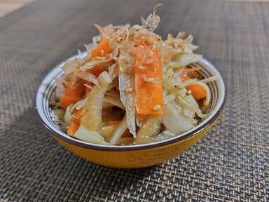 10月　ささがきごぼうの酢の物
