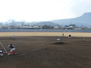 練習試合の様子（日産自動車九州）