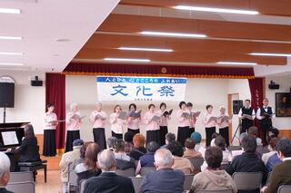 コーラスの披露