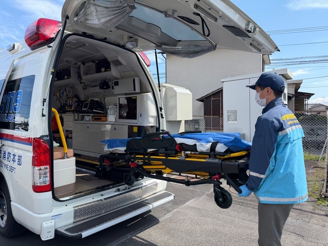 電動ストレッチャーの使用状況