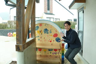 園児たちが可愛くイラストを描きました