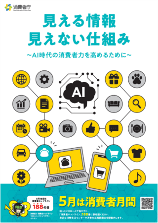 消費者月間ポスター