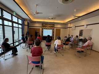 島田地区防災会の様子