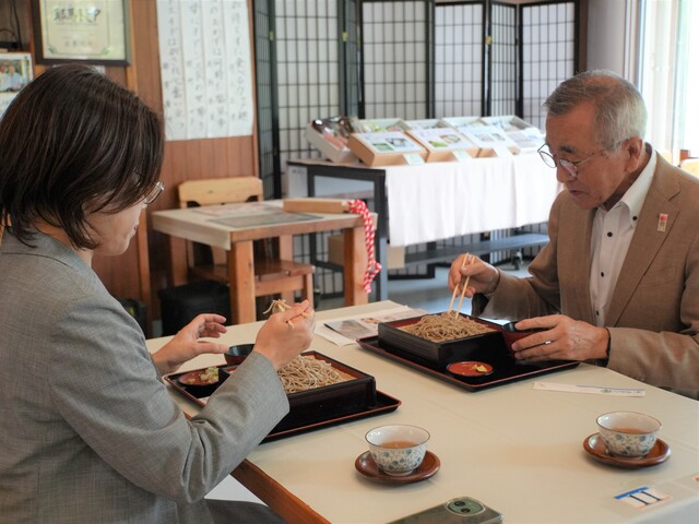 新そば賞味会の様子1