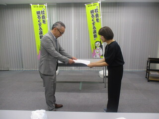 伝達式の様子2 伝達式の様子2