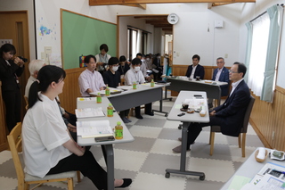 県政ふれあいトークの様子