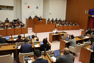議場の様子