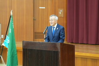 奥塚市長あいさつ