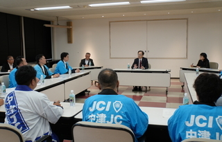 県政ふれあい対話の様子