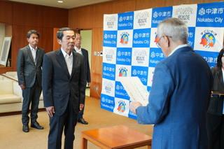 選任書交付の様子