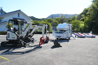 配備機材お披露目式