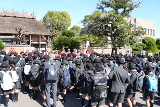 歓迎式のようす