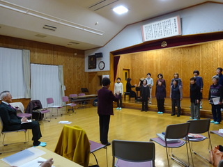 コーラス練習風景