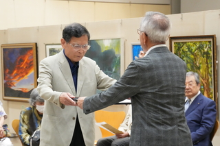 表彰式の様子