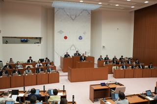 議場の様子