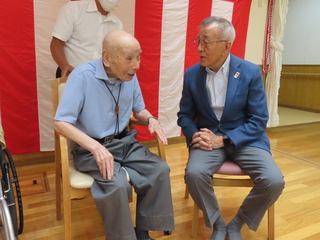 歓談のようす