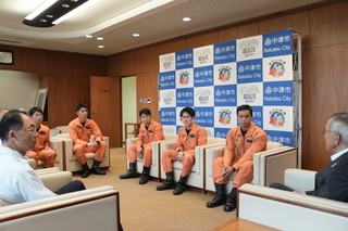 歓談のようす